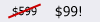 $99 setup